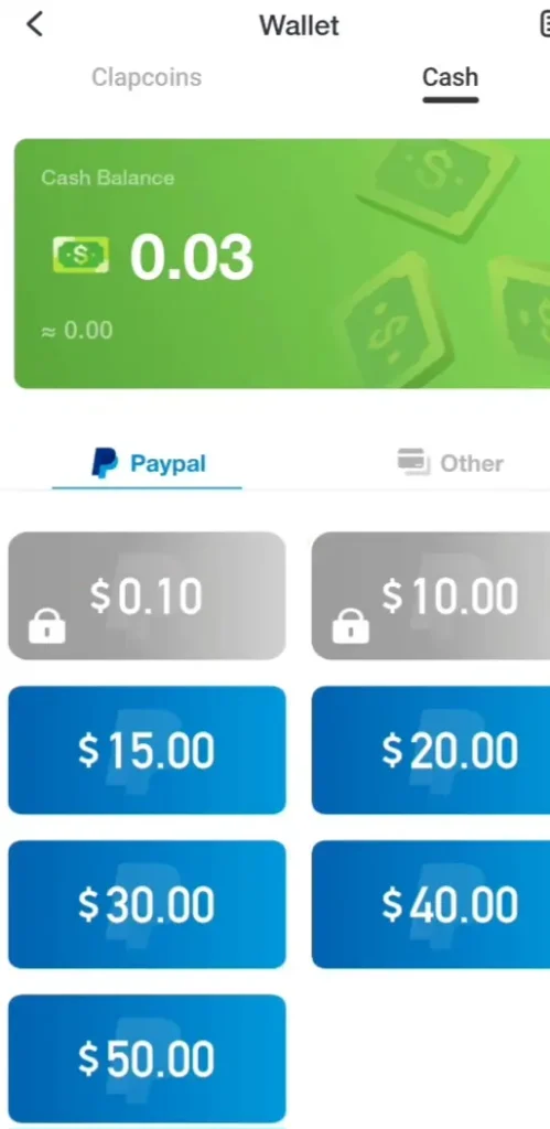 Clipclaps withdrawal 