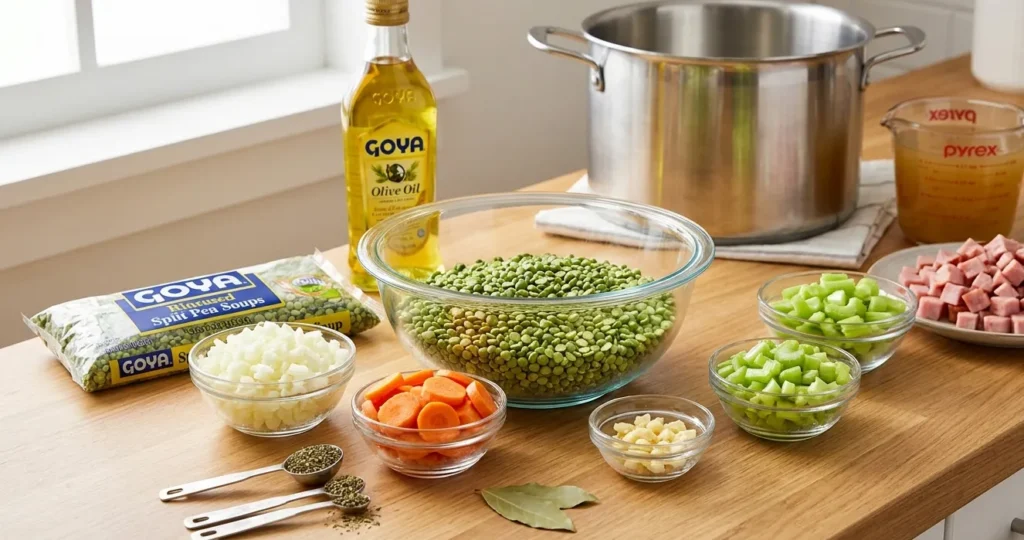 Goya Split Pea Soup Recipe